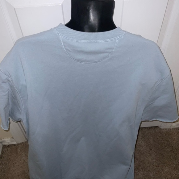 UNDER ARMOUR - MENS HW TERRY SHORT SLEEVE CREW T-SHIRT Pre own item - Picture 3 of 4